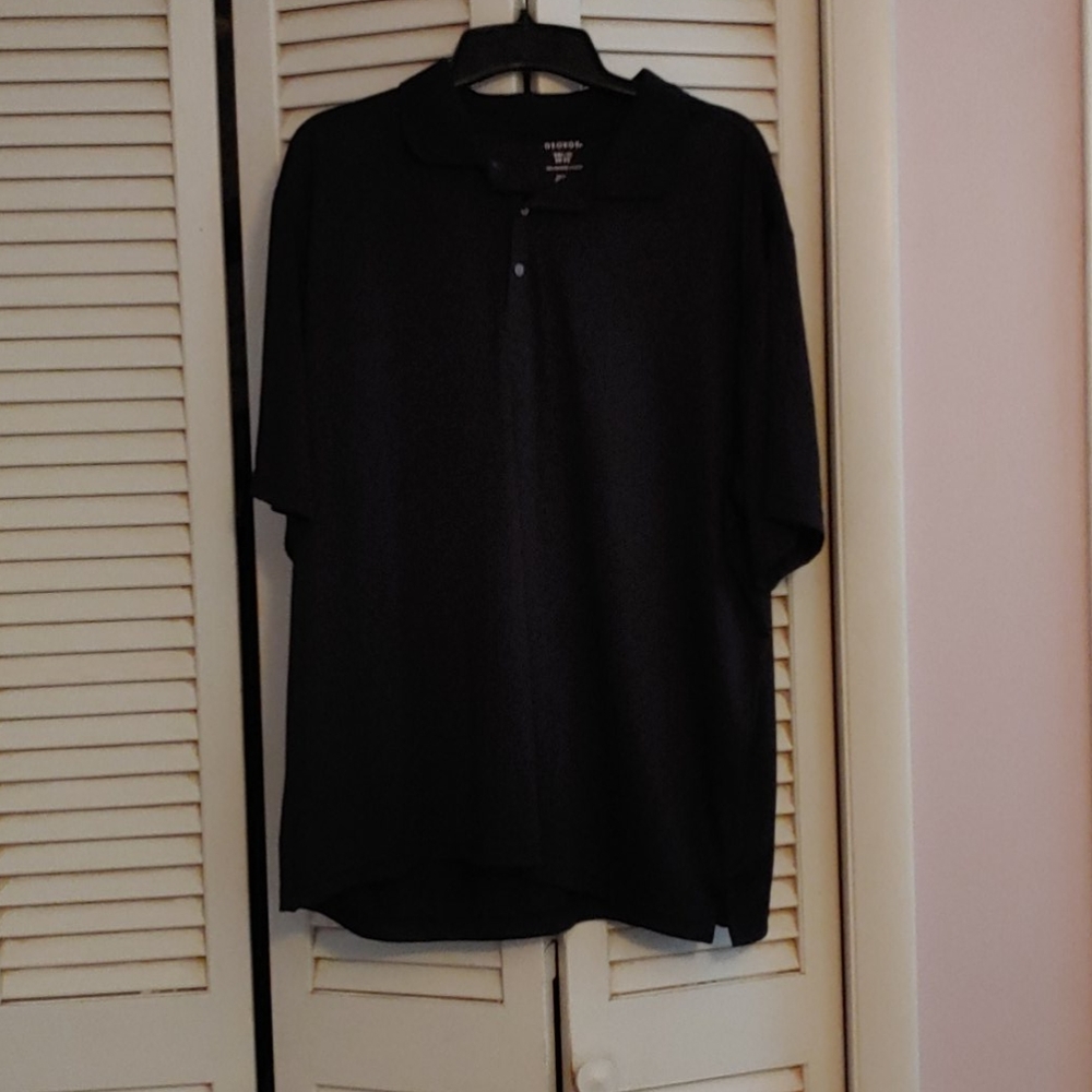Men's George black polo size 2xl
